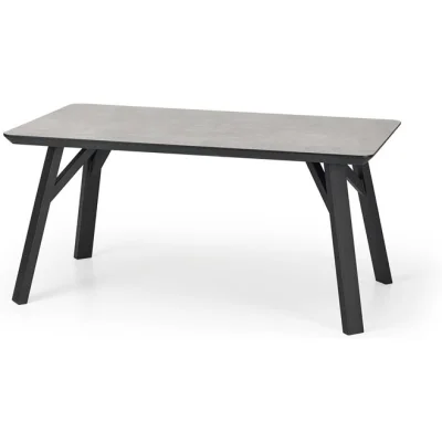 Стол обеденный HALMAR HALIFAX серый/черный 160/90