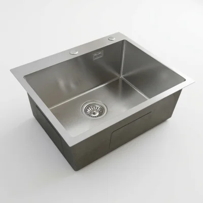 Кухонная мойка из нержавейки BLANTEK LS-5848H Honeycomb — фото 2