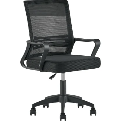 Кресло офисное TopChairs Simplex New черный