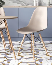 Стул Eames DSW бежевый