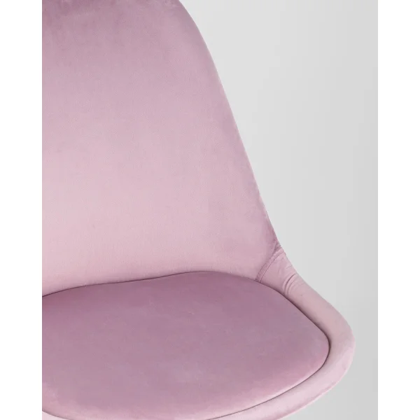 Стул FRANKFURT велюр розовый