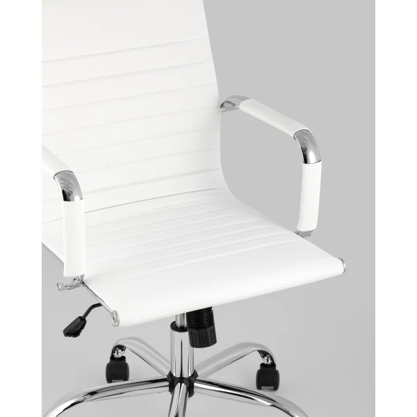 Кресло офисное TopChairs City S белое