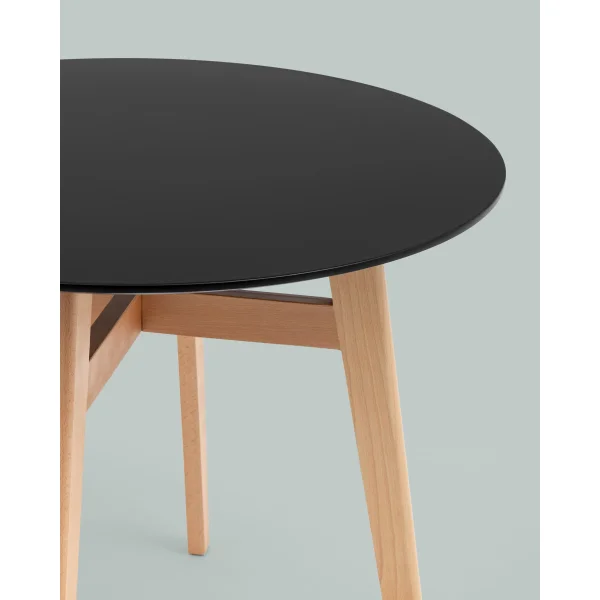 Стол обеденный Target Circle 90*90 черный