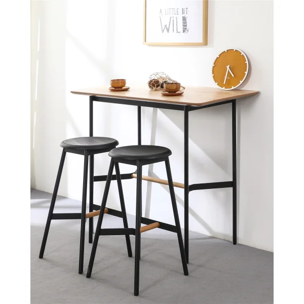 Стол барный Knobb 120*60 светлое дерево