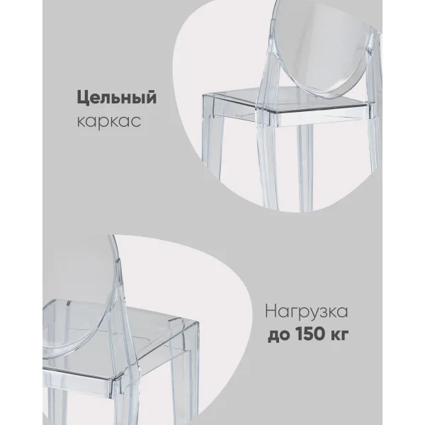 Стул Victoria Ghost NEW прозрачный