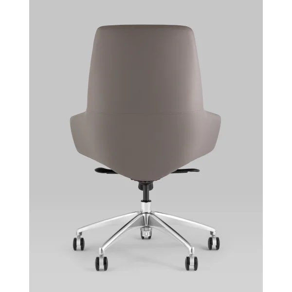 Кресло офисное TopChairs Bow серый