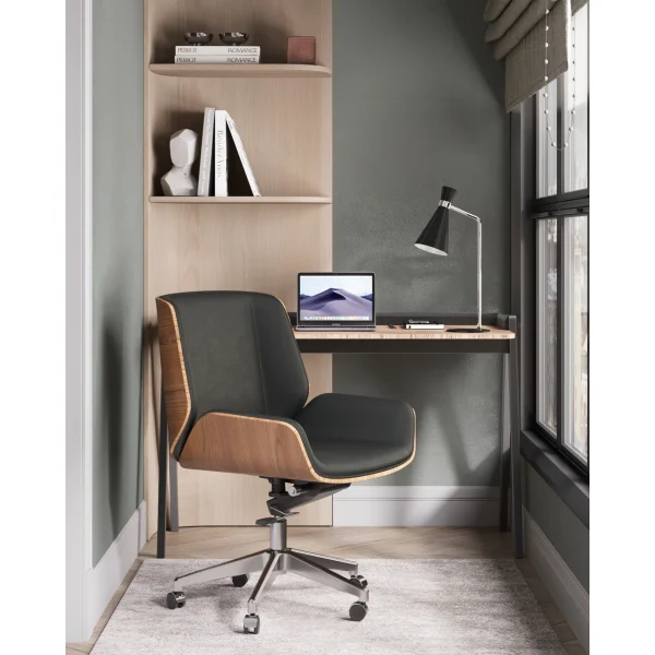 Кресло офисное TopChairs Crown SN черный