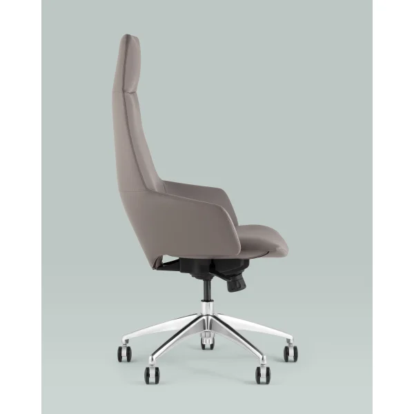 Кресло руководителя TopChairs Bow серый