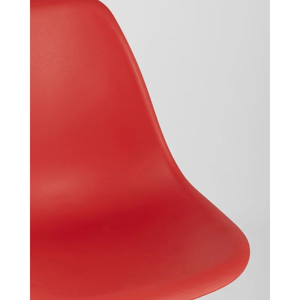 Стул Eames Style DSW красный (разборный каркас)