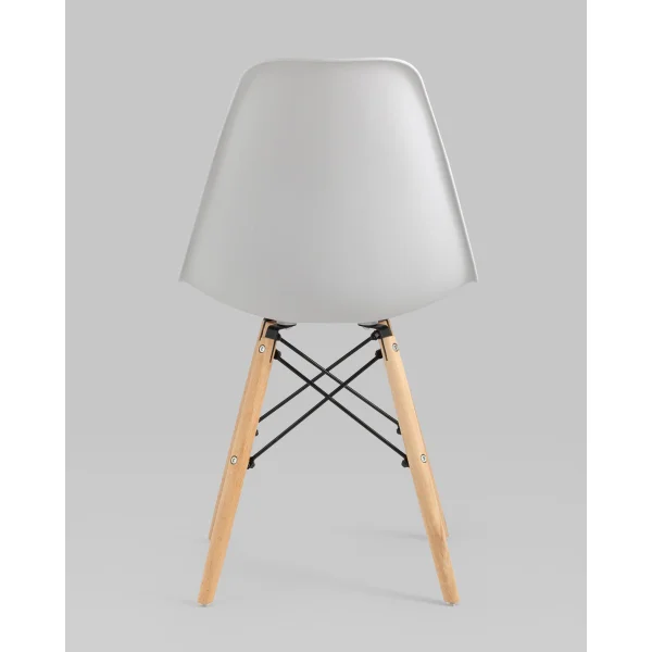 Стул Eames Style DSW светло-серый (разборный каркас)