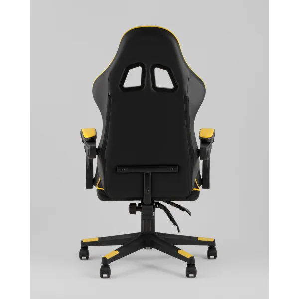 Кресло спортивное TopChairs Shadow черно-желтый