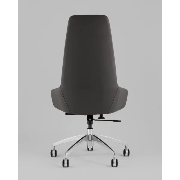 Кресло руководителя TopChairs Soulo светло-серый, серый
