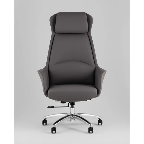 Кресло руководителя TopChairs Viking NEW серое