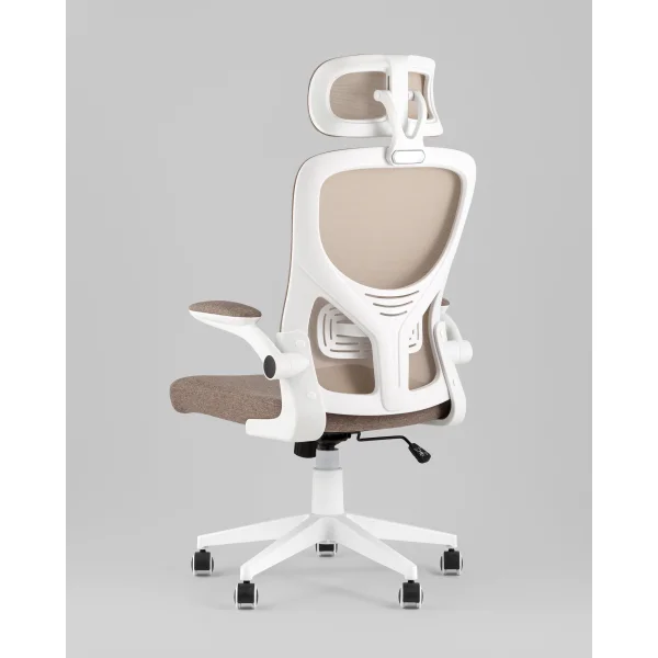 Кресло офисное TopChairs Airone бежевый ткань