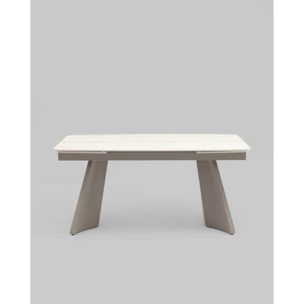 Стол обеденный Eliora 160-240*90 см серая керамика