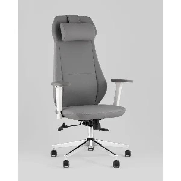 Кресло руководителя TopChairs Trophey серый