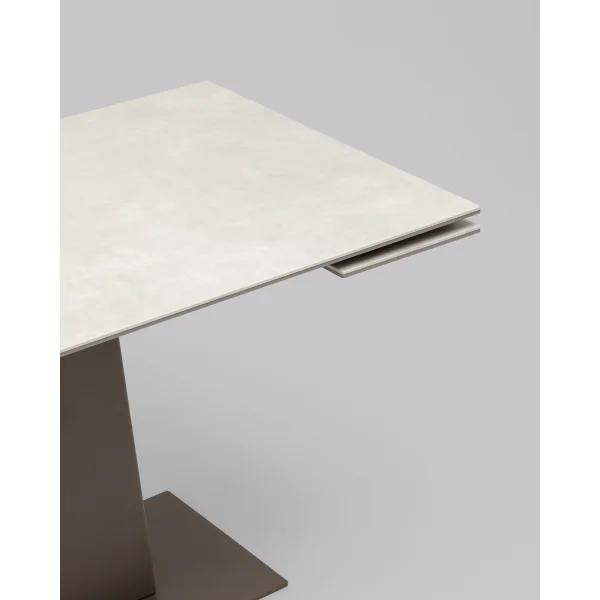 Стол Арнон 120-180/80/76 см керамика Carmen light grey