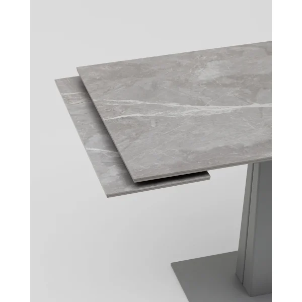 Стол Арнон 120-180/80/76 см керамика Larka grey