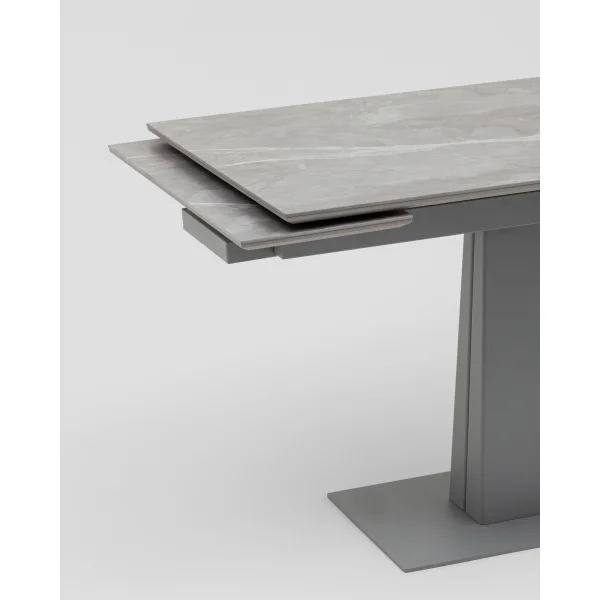 Стол Арнон 120-180/80/76 см керамика Larka grey