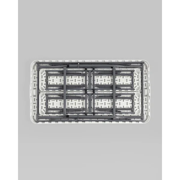 Комплект стола и двух скамеек Кейт белый