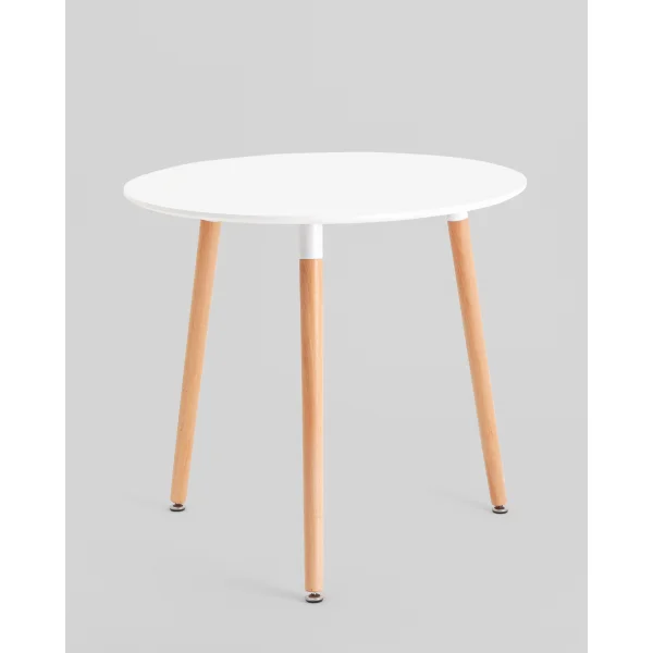 Стол круглый EAMES DST NEW D80 белый