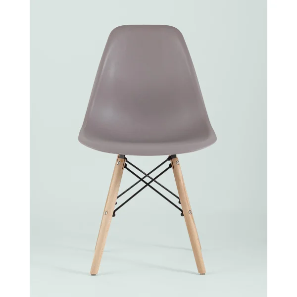 Стул Eames Style DSW темно-серый (разборный каркас)