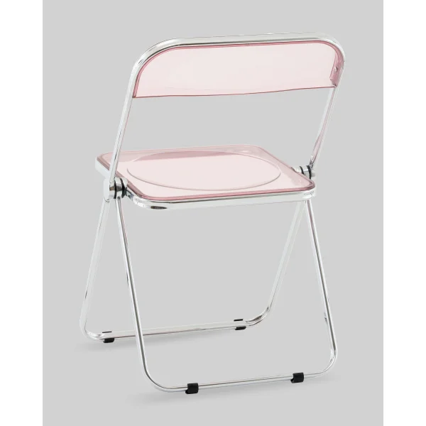 Стул Fold Pink складной розовый