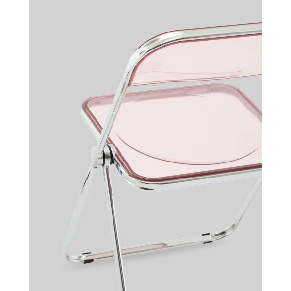 Стул Fold Pink складной розовый