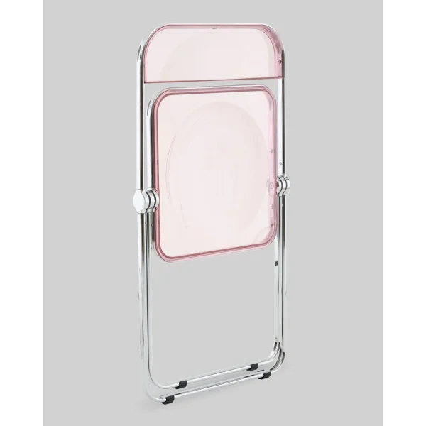 Стул Fold Pink складной розовый