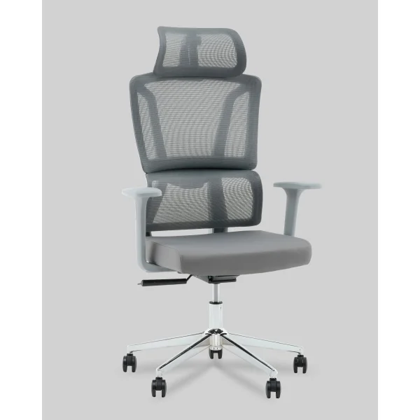 Кресло офисное TopChairs Forward серый