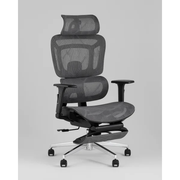 Кресло офисное TopChairs Nimbus серый
