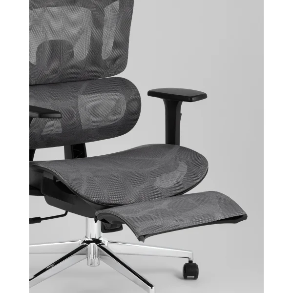 Кресло офисное TopChairs Nimbus серый