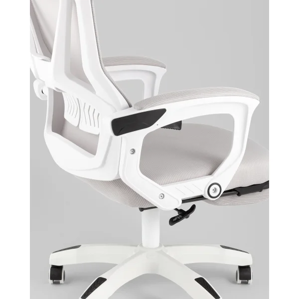 Кресло офисное TopChairs Vecto серый