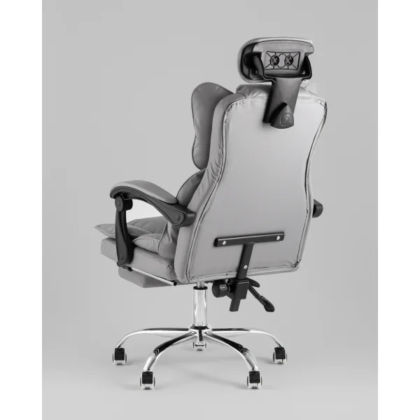 Кресло руководителя TopChairs Siento серый