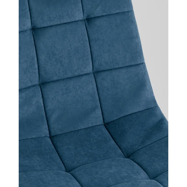 Стул Одди Original Square велюр синий (набор 4 шт)