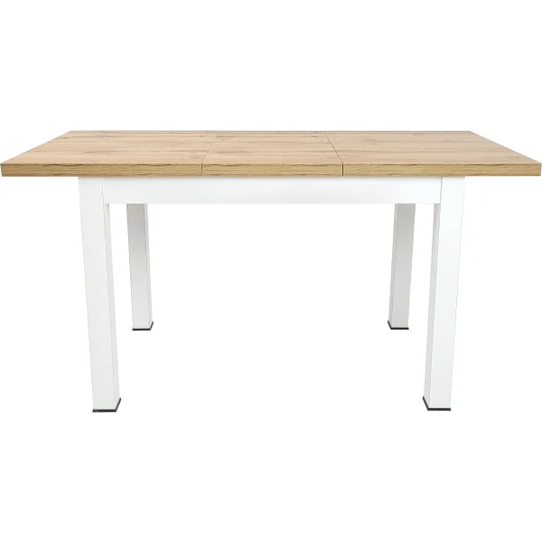 Стол раздвижной One, 110(149)*67, дуб натуральный + черный, лдсп