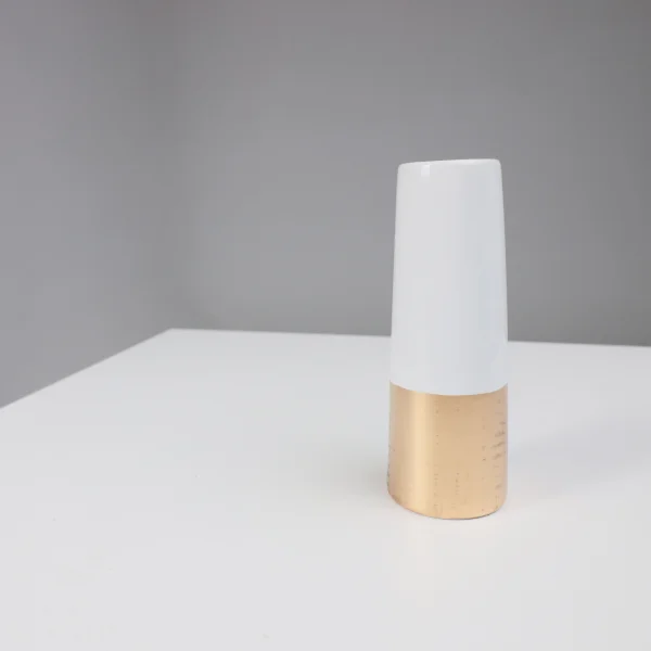 Ваза керамическая RIОТ, белый, 6*20см