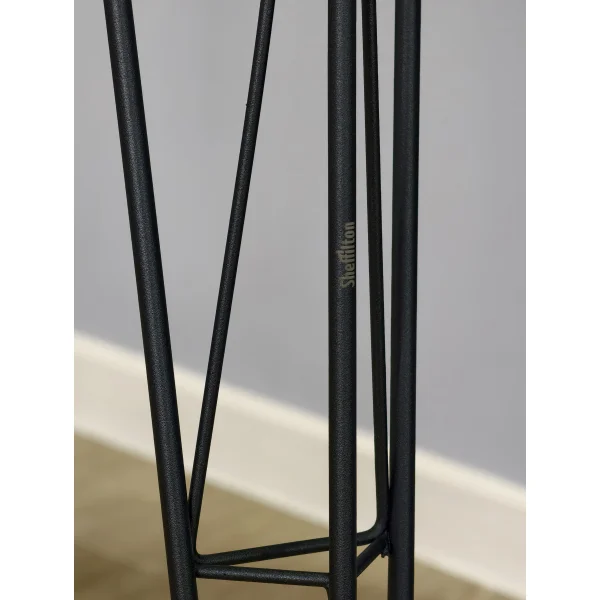 Подстолье Sheffilton SHT-TU10 черное металлическое