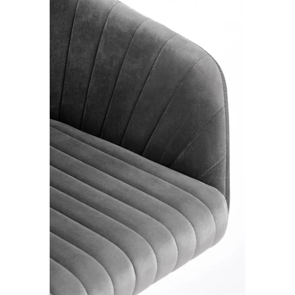 Кресло компьютерное HALMAR FRESCO серый/черный