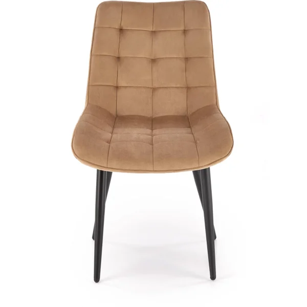 Стул HALMAR K580 бежевый/черный