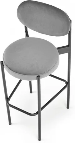 Стул барный HALMAR H108 серый