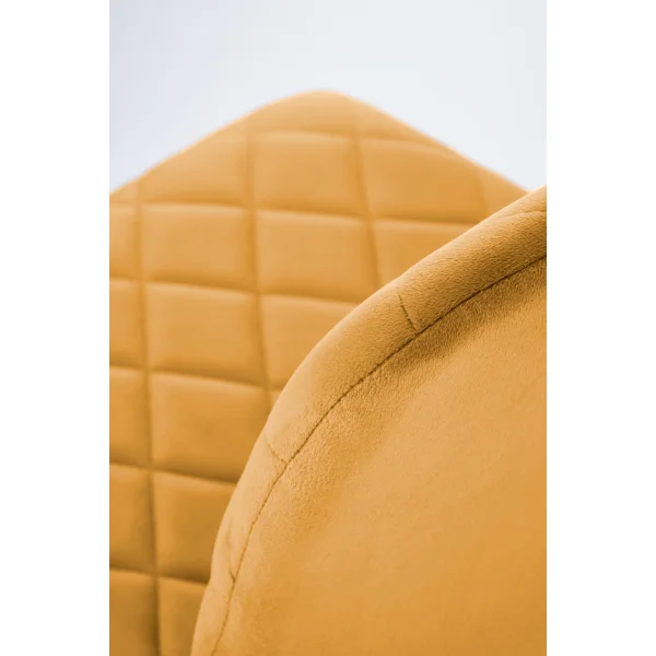 Стул HALMAR K525 горчичный/черный