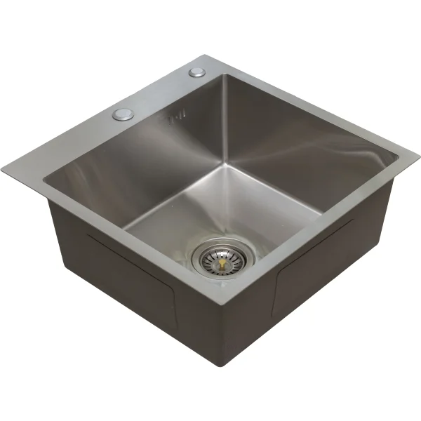 Кухонная мойка из нержавейки BLANTEK FS-5050S Brushed ECO