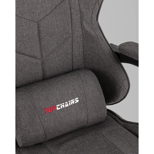 Кресло спортивное TopChairs MG-7036 ткань серый