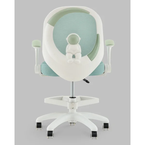 Кресло компьютерное детское TopChairs Spaceman мятный