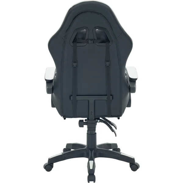 Кресло спортивное TopChairs MG-7019 черно-белый
