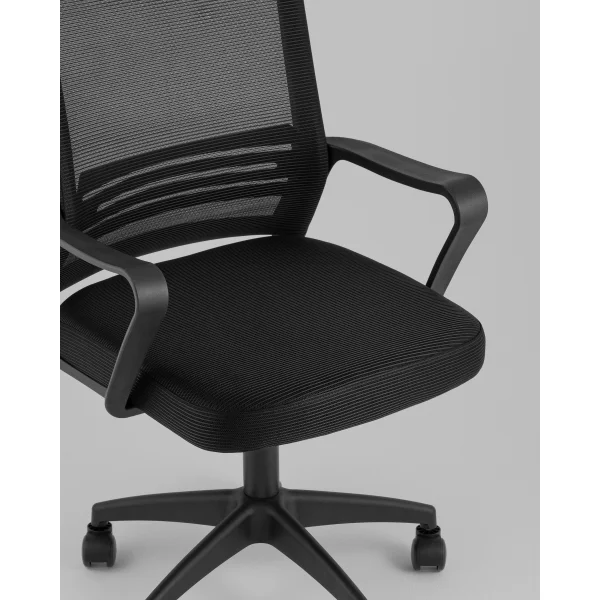 Кресло офисное TopChairs Simplex New черный