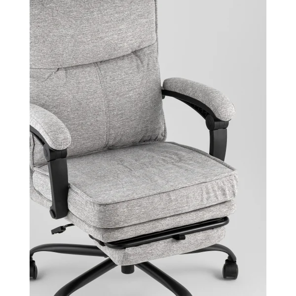 Кресло офисное TopChairs 6078A светло-серый