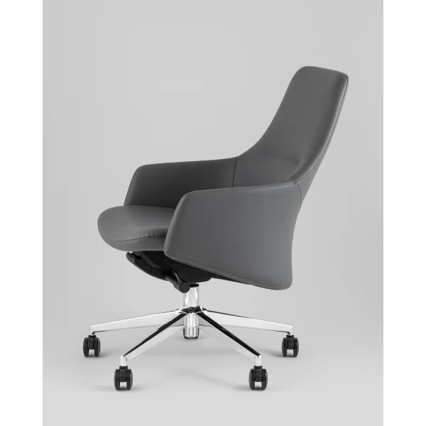 Кресло офисное TopChairs A339 серый